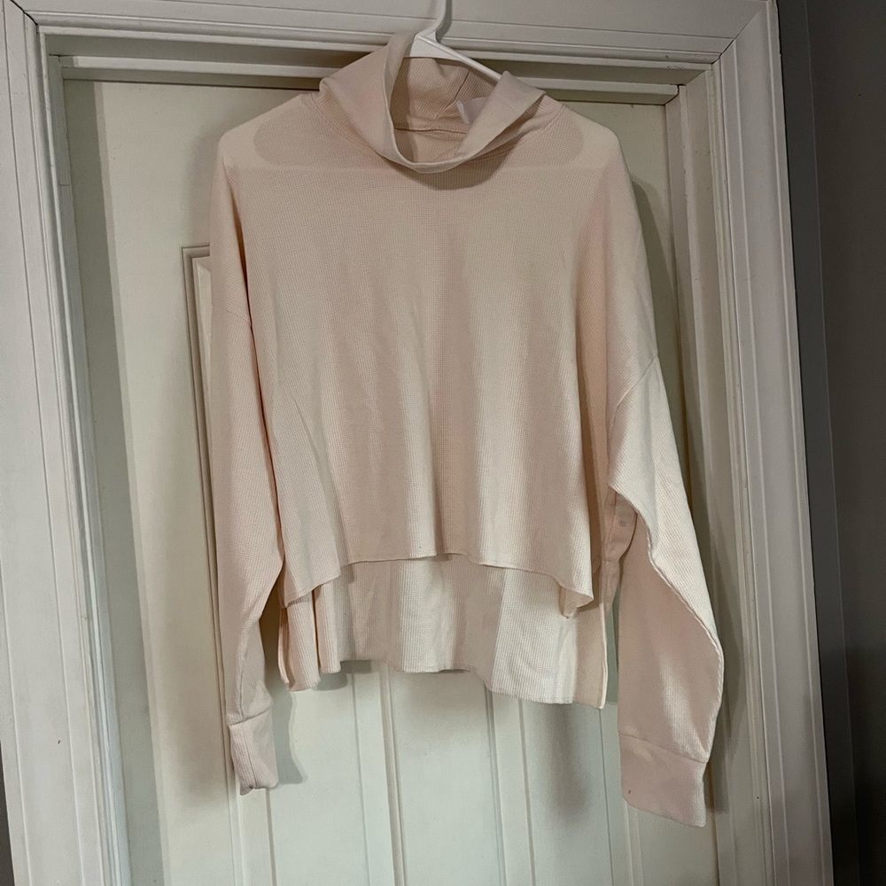 AE cowl neck shirt.